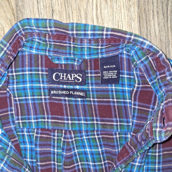 Blue and Burgundy Flannel - Picture 7 of 7